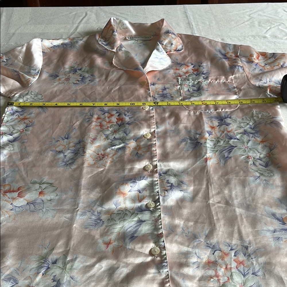 Floral Satin Nightgown - Picture 5 of 7